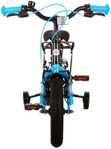 B-WARE - Volare Thombike Kinderfahrrad - Jungen - 12 Zoll - Schwarz Blau - Zweihandbremsen