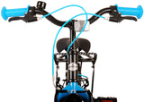 B-WARE - Volare Thombike Kinderfahrrad - Jungen - 12 Zoll - Schwarz Blau - Zweihandbremsen