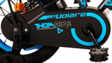 B-WARE - Volare Thombike Kinderfahrrad - Jungen - 12 Zoll - Schwarz Blau - Zweihandbremsen