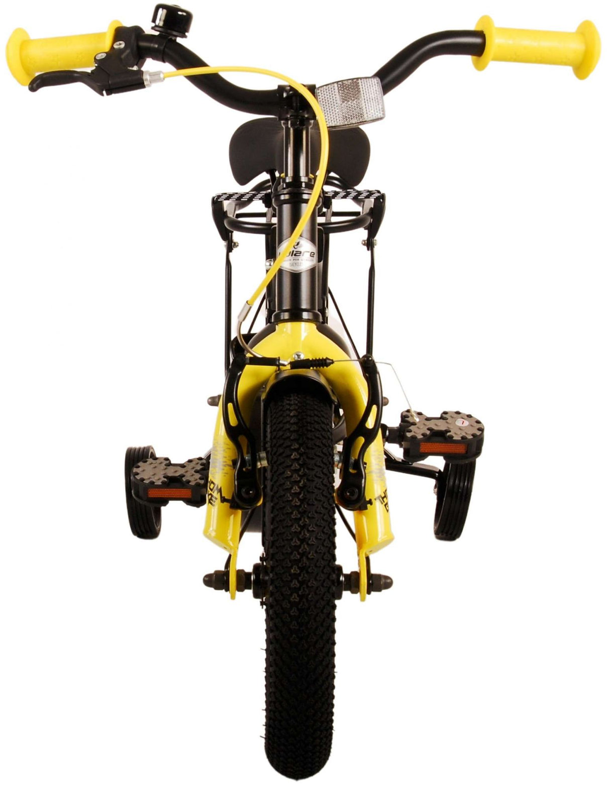 Volare Thombike Kinderfahrrad - Jungen - 12 Zoll - Schwarz Gelb