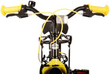 Volare Thombike Kinderfahrrad - Jungen - 12 Zoll - Schwarz Gelb - Zweihandbremsen