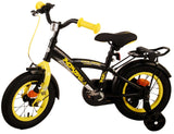 Volare Thombike Kinderfahrrad - Jungen - 12 Zoll - Schwarz Gelb