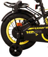 Volare Thombike Kinderfahrrad - Jungen - 12 Zoll - Schwarz Gelb - Zweihandbremsen