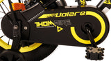 Volare Thombike Kinderfahrrad - Jungen - 12 Zoll - Schwarz Gelb - Zweihandbremsen