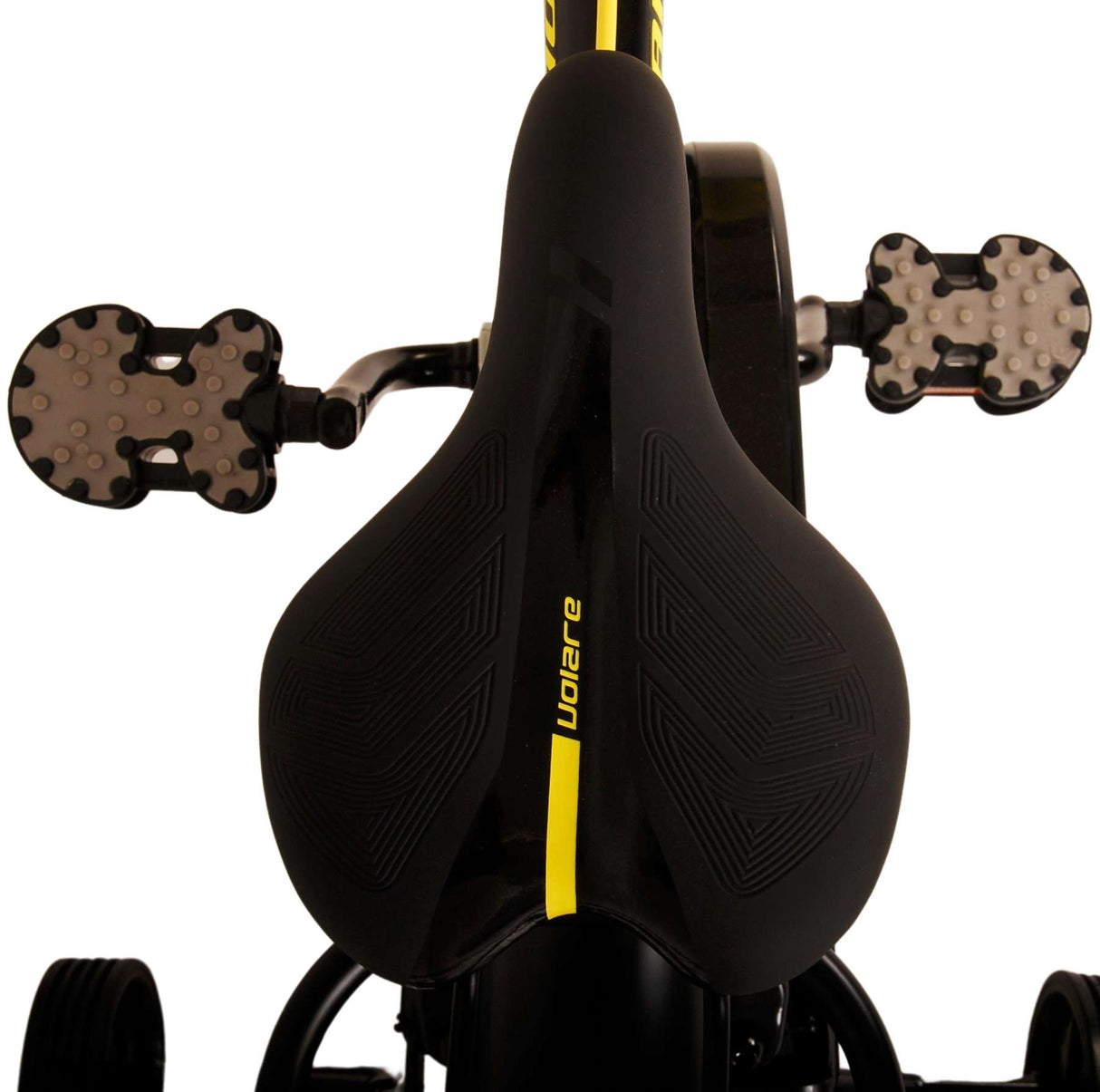 Volare Thombike Kinderfahrrad - Jungen - 12 Zoll - Schwarz Gelb - Zweihandbremsen