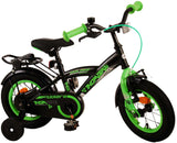 Volare Thombike Kinderfahrrad - Jungen - 12 Zoll - Schwarz Grün