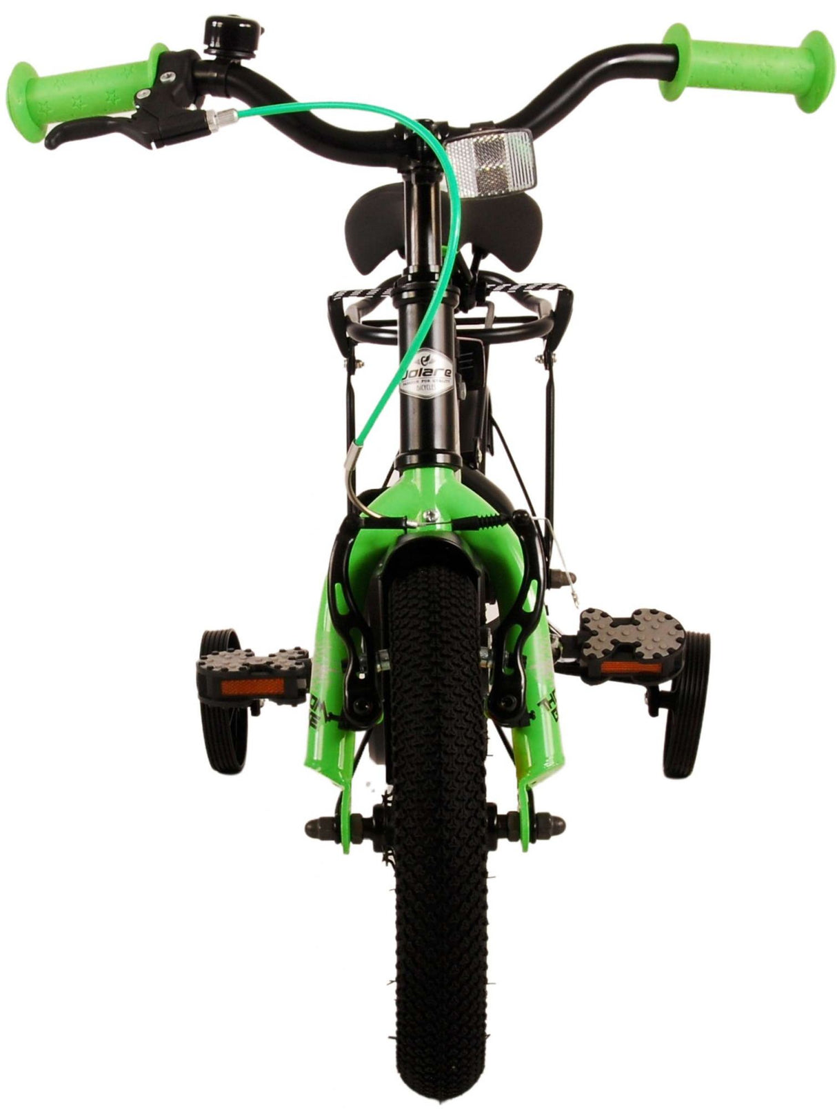 Volare Thombike Kinderfahrrad - Jungen - 12 Zoll - Schwarz Grün