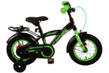 Volare Thombike Kinderfahrrad - Jungen - 12 Zoll - Schwarz Grün