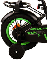 Volare Thombike Kinderfahrrad - Jungen - 12 Zoll - Schwarz Grün