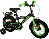 Volare Thombike Kinderfahrrad - Jungen - 12 Zoll - Schwarz Grün