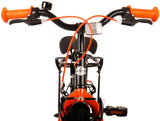Volare Thombike Kinderfahrrad - Jungen - 12 Zoll - Schwarz Orange - Zweihandbremsen