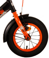 Volare Thombike Kinderfahrrad - Jungen - 12 Zoll - Schwarz Orange