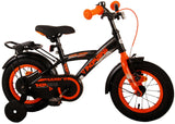 Volare Thombike Kinderfahrrad - Jungen - 12 Zoll - Schwarz Orange