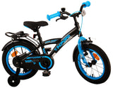 Volare Thombike Kinderfahrrad - Jungen - 14 Zoll - Schwarz Blau