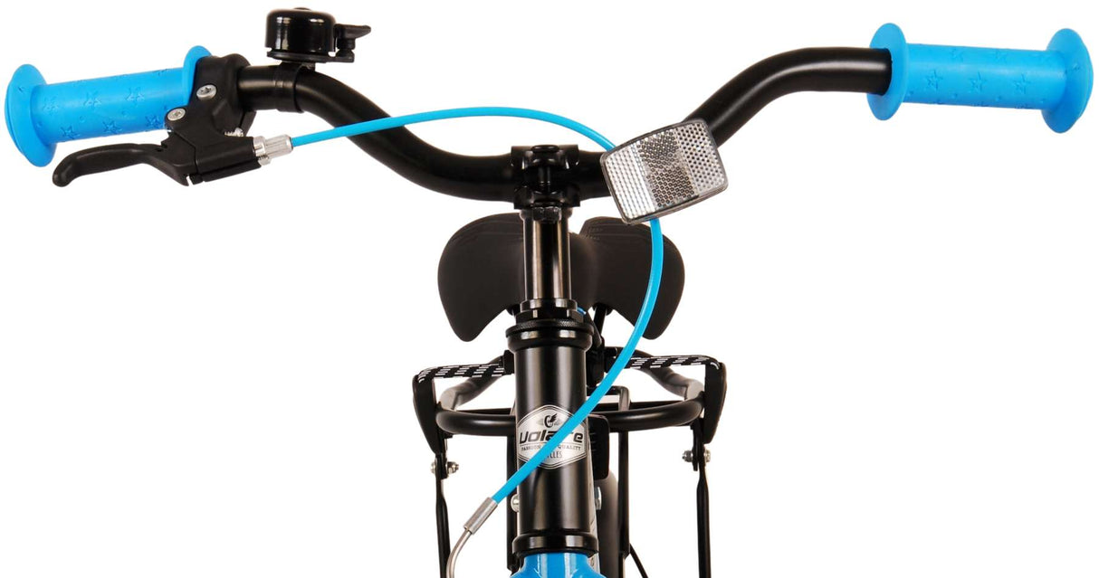 Volare Thombike Kinderfahrrad - Jungen - 14 Zoll - Schwarz Blau