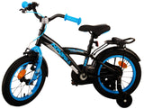 Volare Thombike Kinderfahrrad - Jungen - 14 Zoll - Schwarz Blau