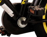 Volare Thombike Kinderfahrrad - Jungen - 14 Zoll - Schwarz Gelb - Zweihandbremsen