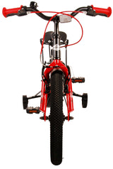 Volare Thombike Kinderfahrrad - Jungen - 16 Zoll - Schwarz Rot - Zweihandbremsen