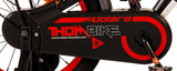 Volare Thombike Kinderfahrrad - Jungen - 16 Zoll - Schwarz Rot - Zweihandbremsen