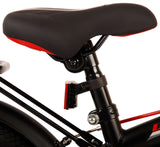 Volare Thombike Kinderfahrrad - Jungen - 16 Zoll - Schwarz Rot - Zweihandbremsen
