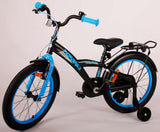 Volare Thombike Kinderfahrrad - Jungen - 18 Zoll - Schwarz Blau