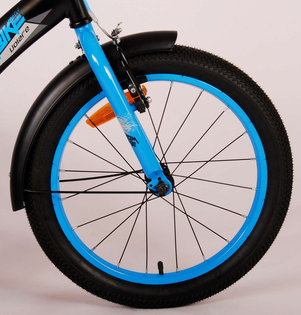 Volare Thombike Kinderfahrrad - Jungen - 18 Zoll - Schwarz Blau
