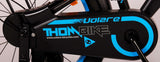 Volare Thombike Kinderfahrrad - Jungen - 18 Zoll - Schwarz Blau