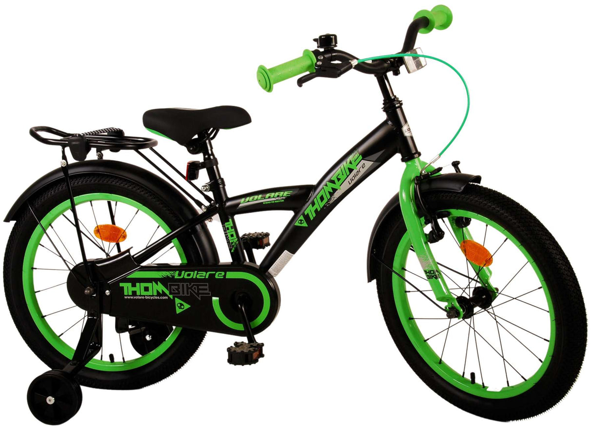 Volare Thombike - Jungen - 18 Zoll - Schwarz Grün