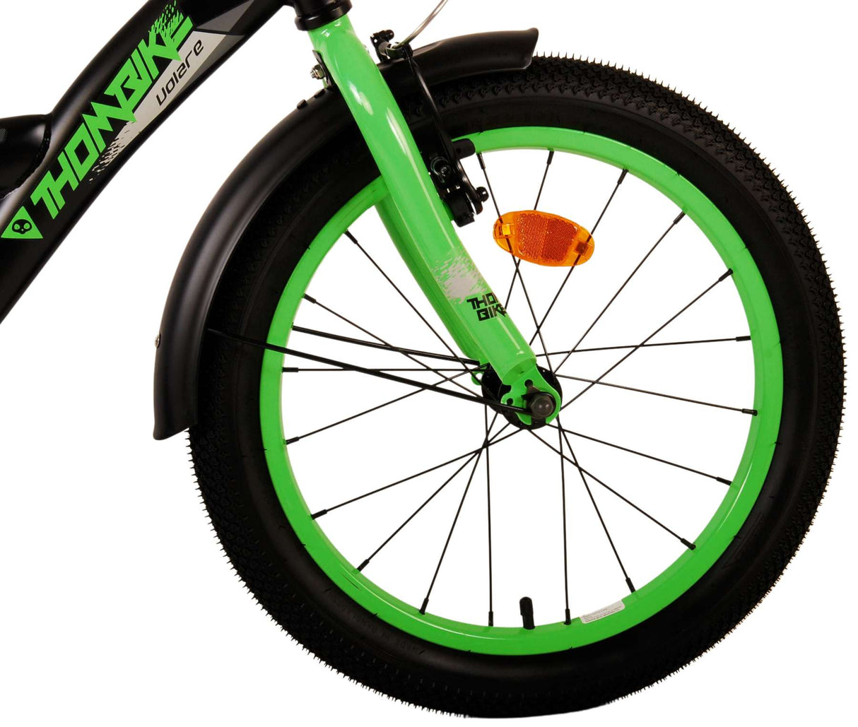 Volare Thombike - Jungen - 18 Zoll - Schwarz Grün