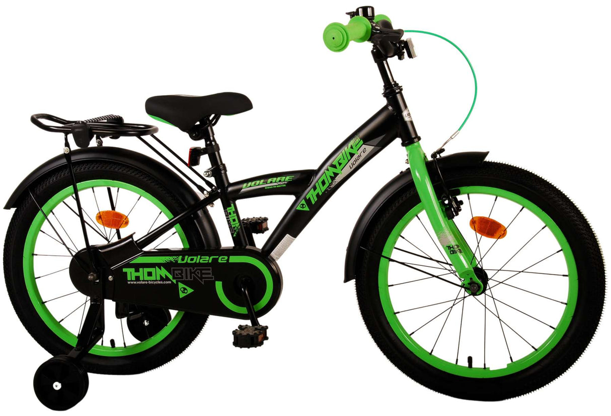 Volare Thombike - Jungen - 18 Zoll - Schwarz Grün