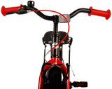 Volare Thombike Kinderfahrrad - Jungen - 18 Zoll - Schwarz Rot