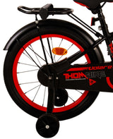 Volare Thombike Kinderfahrrad - Jungen - 18 Zoll - Schwarz Rot
