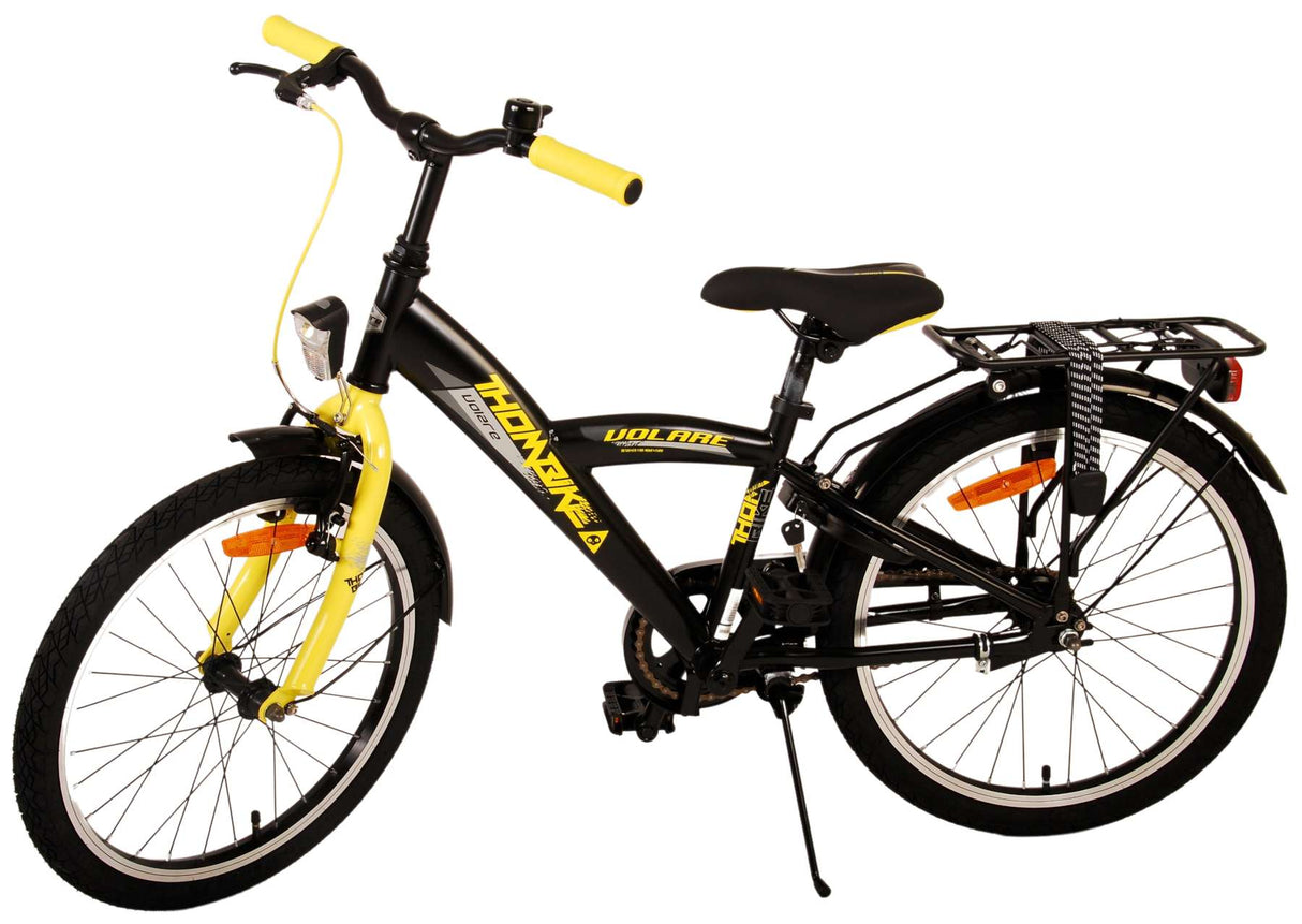 Volare Thombike Kinderfahrrad - Jungen - 20 Zoll - Schwarz Gelb