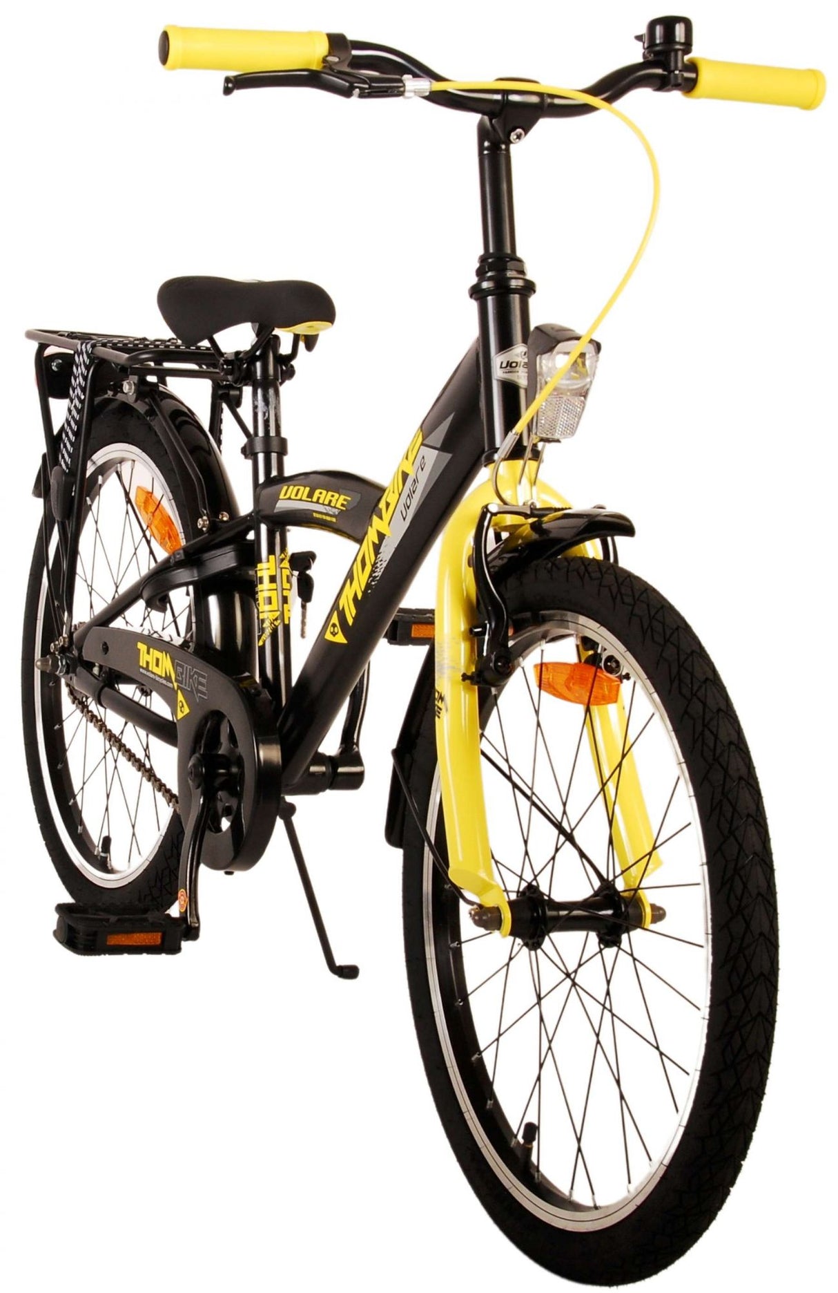 Volare Thombike Kinderfahrrad - Jungen - 20 Zoll - Schwarz Gelb