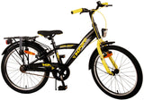 Volare Thombike Kinderfahrrad - Jungen - 20 Zoll - Schwarz Gelb - Zweihandbremsen
