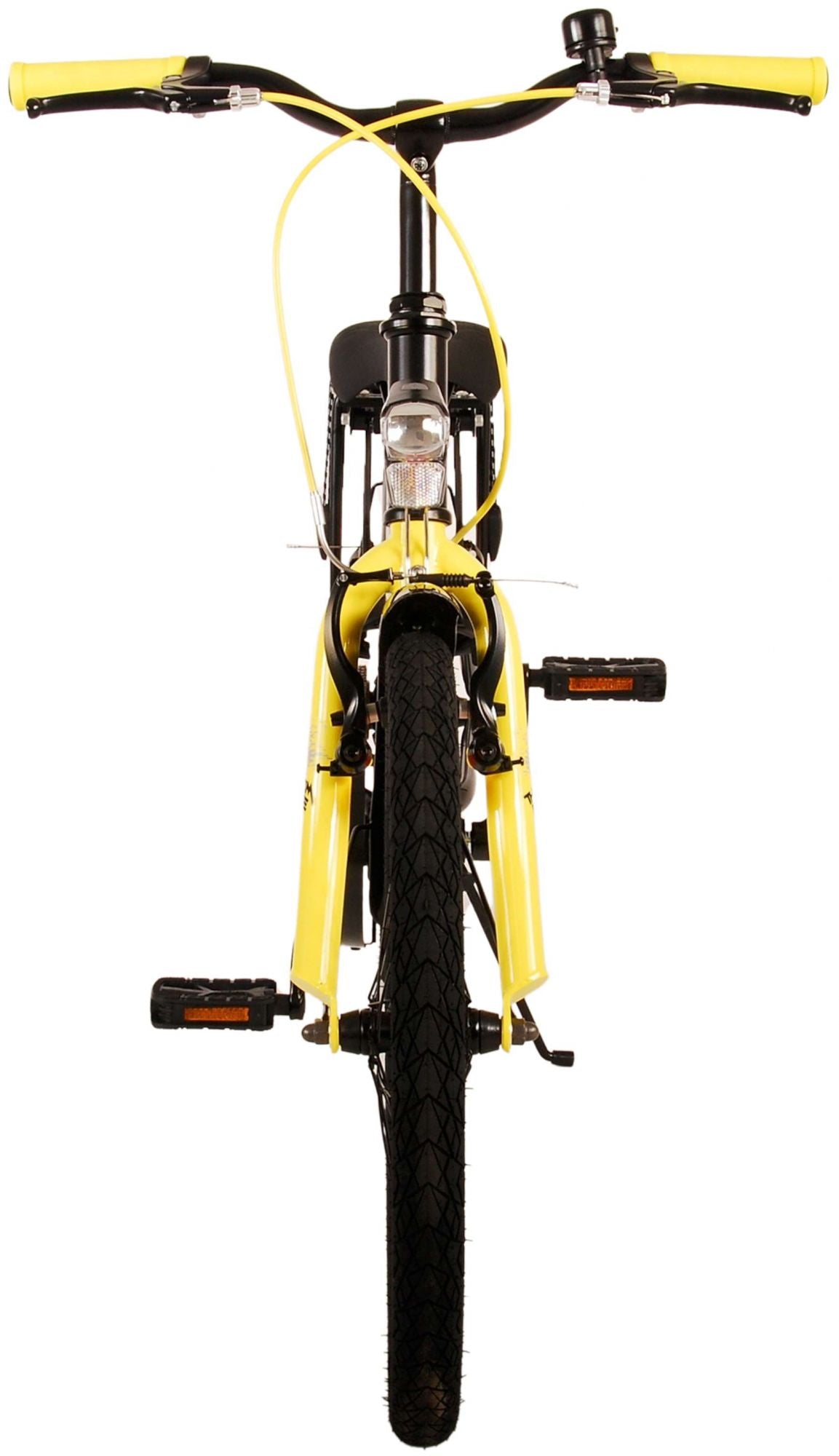 Volare Thombike Kinderfahrrad - Jungen - 20 Zoll - Schwarz Gelb - Zweihandbremsen
