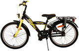 Volare Thombike Kinderfahrrad - Jungen - 20 Zoll - Schwarz Gelb - Zweihandbremsen