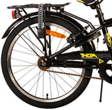 Volare Thombike Kinderfahrrad - Jungen - 20 Zoll - Schwarz Gelb - Zweihandbremsen