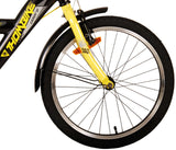Volare Thombike Kinderfahrrad - Jungen - 20 Zoll - Schwarz Gelb - Zweihandbremsen