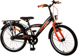 Volare Thombike Kinderfahrrad - Jungen - 20 Zoll - Schwarz Orange - Zweihandbremsen