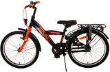 Volare Thombike Kinderfahrrad - Jungen - 20 Zoll - Schwarz Orange - Zweihandbremsen