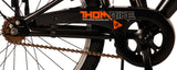 Volare Thombike Kinderfahrrad - Jungen - 20 Zoll - Schwarz Orange - Zweihandbremsen