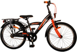Volare Thombike Kinderfahrrad - Jungen - 20 Zoll - Schwarz Orange - Zweihandbremsen