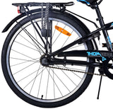 Volare Thombike Kinderfahrrad - Jungen - 24 Zoll - Schwarz Blau - 3 Gänge
