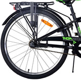 Volare Thombike Kinderfahrrad - Jungen - 24 Zoll - Grün Schwarz - 3 Gänge
