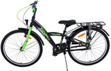 Volare Thombike Kinderfahrrad - Jungen - 24 Zoll - Grün Schwarz - 3 Gänge