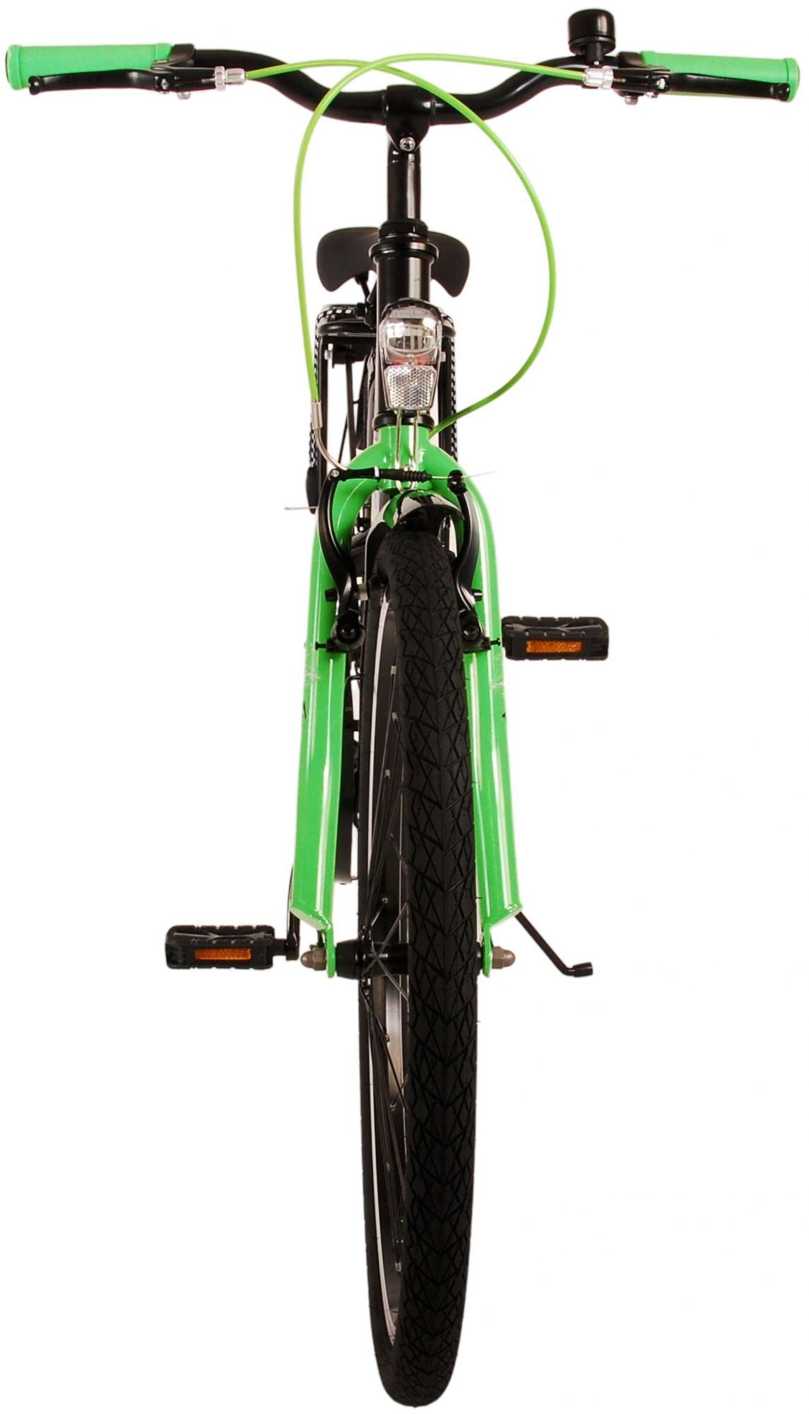 Volare Thombike Kinderfahrrad - Jungen - 24 Zoll - Schwarz Grün - Zweihandbremsen