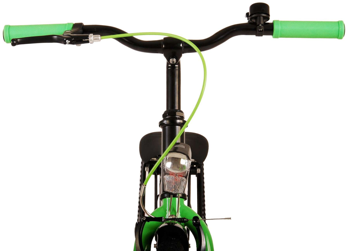 Volare Thombike Kinderfahrrad - Jungen - 24 Zoll - Schwarz Grün