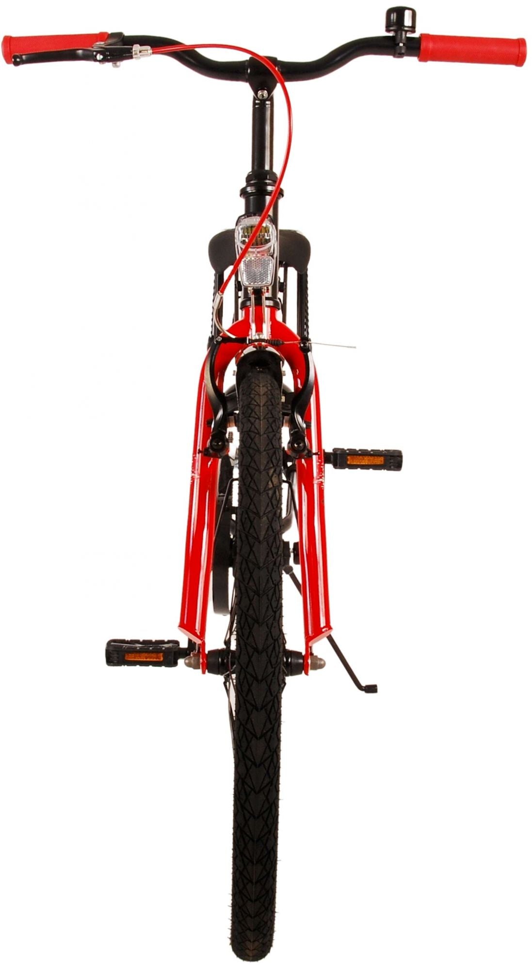 Volare Thombike Kinderfahrrad - Jungen - 24 Zoll - Schwarz Rot
