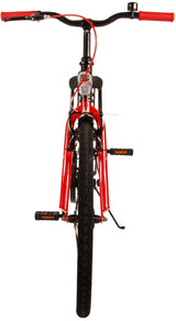 Volare Thombike Kinderfahrrad - Jungen - 24 Zoll - Schwarz Rot